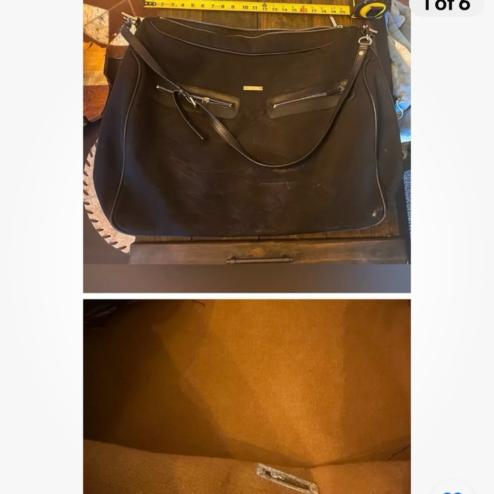 Gucci large carry on luggage bag